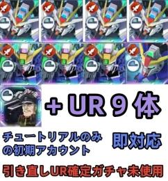 初期垢 UR確定未使用+ストライクフリー完凸+ウイングゼロEW2凸+ デスティニー