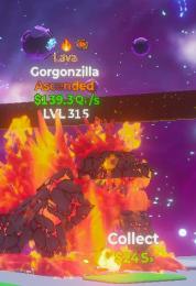lava ゴジラ３変異　315LVL 139qi