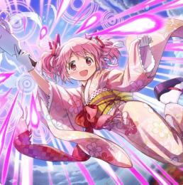 鹿目まどか（プルウイア女ノイヤー）+140000個石+星5キャ17体「重複含」+魔法の鍵150枚