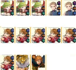 完全初期垢 オデッサ5凸+サフィア2凸+ジョウイ凸+フースールー+レパント