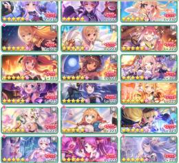 戦力390万 キャラ160人 プリフェスコンプ プリンセスコネクト 引退アカウント プリコネ