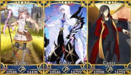 聖晶石2550~2800個＋キャストリア＋諸葛孔明+マーリン＋呼符50~100枚+果実160
