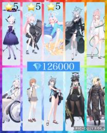 👑超希少💎126000ホシノ臨戦☆5 シロコテラー ヒナドレス☆5 水着ホシノ 水着ハナコ
