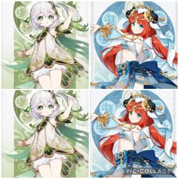 初期アカウント　ナヒーダ1凸、ニィロウ1凸