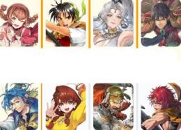 主人公リアン+マリエ+ジーン+ゲオルグ+スタリオン+テンガアール+ラグナル+バルカス