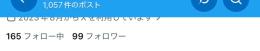 X（Twitter）アカウント