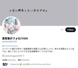 【高アクティブ OLD垢】日本人フォロワー801人 Noシャドウバン 気取り垢 自社運用