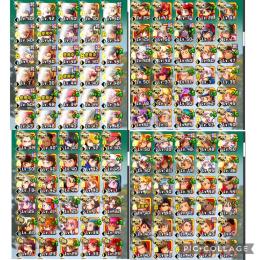 パワサカ　引退アカウント　ZSS6 PSR・SR:500以上