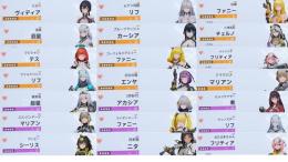 【スノウブレイク 引退】星5キャラ12/18　ストーリー全難易度済