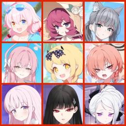 ㊙️神初期垢㊙️ フェス限多数完凸可能　水着シロコ　水着サツキ　ドレスアル