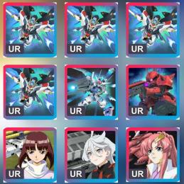 [UR×9] ストフリ完凸➕ラクス➕ティファ➕ミオリネ➕エアリアル➕シャアザク