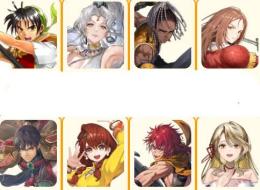 SSR8体 主人公リアン+ジーン+ゲオルグ+ルセリナ+テンガアール+キカ+エギル+ラグナル