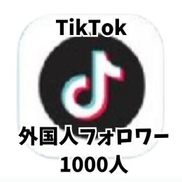 TikTok 🍀フォロワー 1000人 🍀減少保証つき！