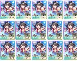 最強 キタサンブラック完凸 +SSRチケ4枚+★3引換券1枚 初期アカウント ！！！