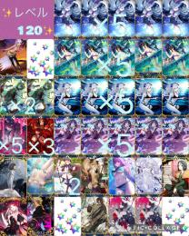石3523個分🔵Lv120 Uオルガマリー＋水着BB、水着サーヴァント宝具5など多数✨