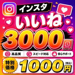 🚀 Instagramいいね3,000回増加｜格安価格！