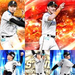 初期垢。超貴重  杉谷拳士  守備A中島卓也  サトテル 田淵など。割と古参