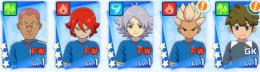 星3 豪炎寺.立向居.ヒロト.吹雪.染岡
