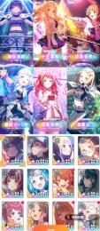 ジュエル31400 初期垢　フェス限定6種　秦谷美鈴　SSRサポカ16種