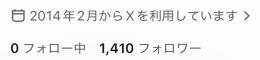 "格安"日本人アカウント リアルフォロワー1400人超え oldアカウント