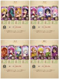 未連携 引退垢 闘級29万 全体485万フェス6種 フェスメリ必殺MAX リゼロキャラ3種