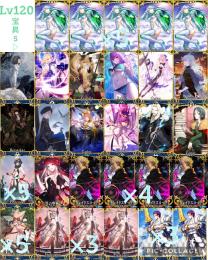 石2603個分 🔵Lv120ククルカン 宝具5✨オベロン+光コヤンなど人権級網羅、期間限定 多数✨