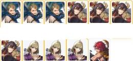 完全初期垢 フリック2凸+ディアナ3凸+キンバリー2凸+ラグナル