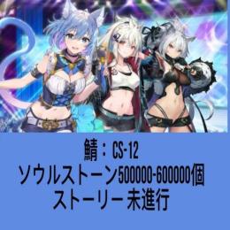 鯖：CS-12 ソウルストーン500000-600000個 ストーリー 未進行