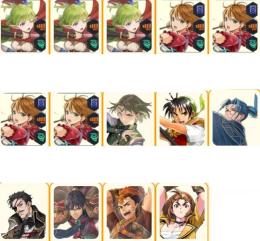 初期垢 PUx10 サフィア2凸+オデッサ3凸+リアン+ルック+シャプール+ゲオルグ+ラン+