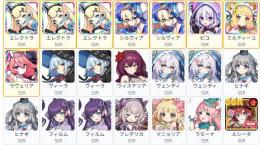 0.06％x8コンプ SSR21 エレクトラx3+ピコ+シルヴィアx2+ミルティーユ+