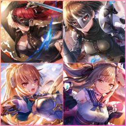 クォーツ50530個【最強初期アカ ペルソナコラボ クイーン1凸 ヴァイオレット1凸所持】