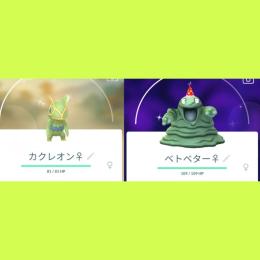 PTC💡国産の色違い✨ベトベターパーティー、カクレオン、