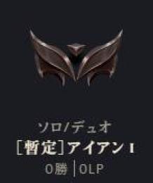 暫定アイアン1 0LP