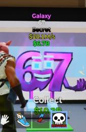 早い者勝ち！？ギャラクシー67