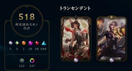 fakerアーリ、uziカイサ所持、他スキン多数