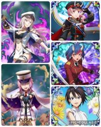 神垢！魔唱石26200↑軍服シュナ4凸＋軍服ブラン2凸＋軍服ヴィオレ2凸＋教導ヒナタ＋ゴブア