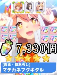 ⭐️５完凸！マチカネフクキタル。完全未進行垢。ジュエル豊富。