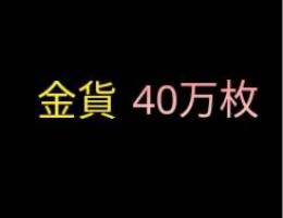 金貨 40万枚