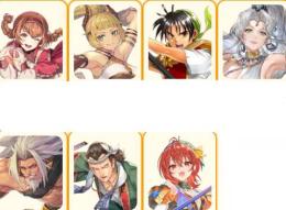 4UP 主人公リアン+ジーン+マリエ+シーリーン+ロッテ+ゲン+オルハン