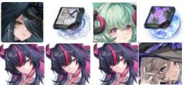 クロバネ+罪と罰+イロヒ+偽りの門+真紅x3+九原  Asia