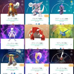 🔸PTC垢TL41•伝説個体値100:4体•個体値100:237体•色違い29体•コイン9986枚