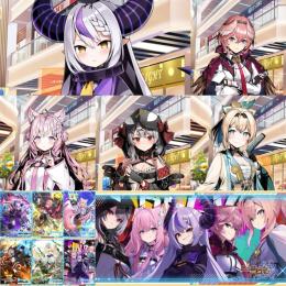 【✨💎ホロライブ充実💎✨】Holox メンバースキンコンプ 課金プレマ 限定スリーブ 