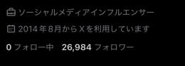 完全クリーニング済みアカウント✨【フォロワー  26,000人↑】Twitter 気取りアカウント✨
