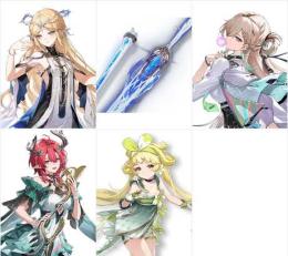 {Asia}初期垢レベル20  カルテジア+モチーフ武器とシャコンヌとリンネーとヴェリーナ