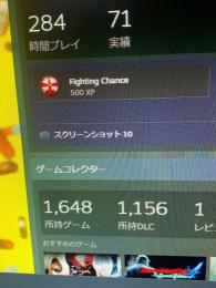 Steamアカウント、ゲーム数1648個、レベル220