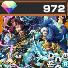 【SSリーグで無双してます🔥】全キャラ最強 キッド & ロー 91レベ‼️ダイヤ大量GET可