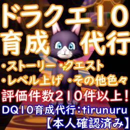 ドラクエ10 育成 代行 全機種対応 レベル上げ ストーリー クエスト その他色々