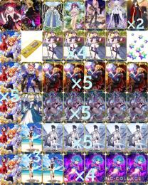 石4162個分 🔵ドラコー宝具5、水着伊吹宝具5、キャストリア宝具4✨限定多数、人権級網羅✨️