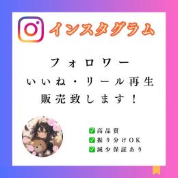 Instagram増加サービス｜フォロワー・いいね・再生数｜少量OK／専用出品