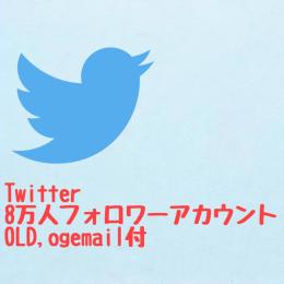 【最安値】Twitter8万フォロワー以上気取りアカウント